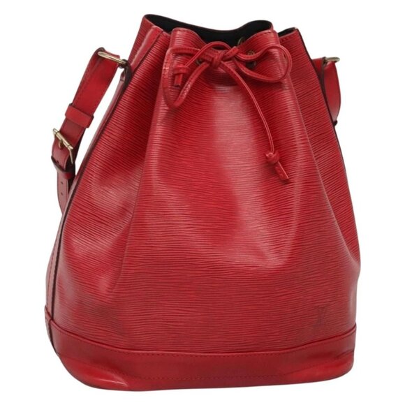 LOUIS VUITTON Epi Noe Shoulder Bag Red M44007 LV Auth ep9815 - Picture 1 of 16